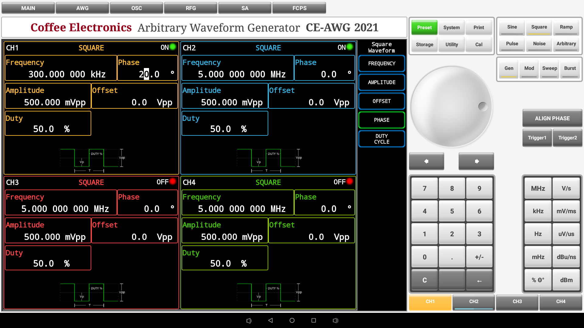 AWG GUI